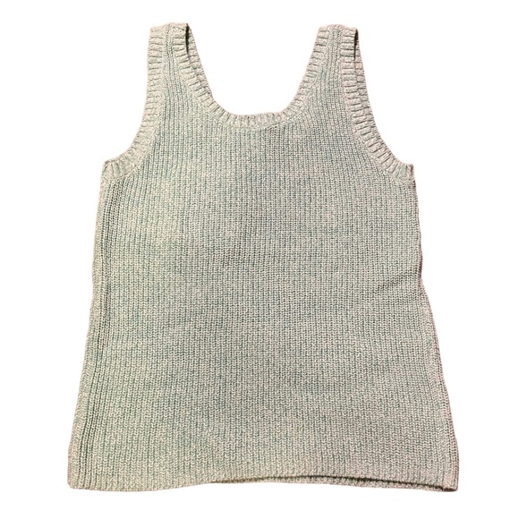 Loft Green Sweater Tank Top | Women’s M - Picture 6 of 7